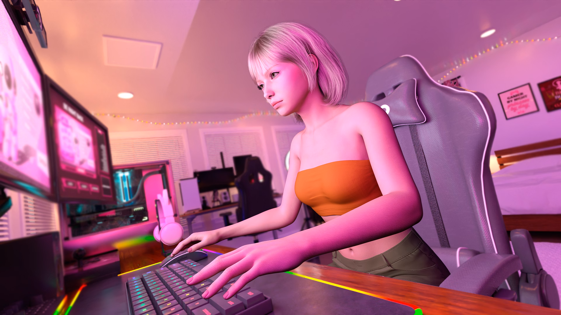 黑暗之心:异能催眠与堕落(Dark Hearts)v0.1 精翻汉化 游戏截图 5