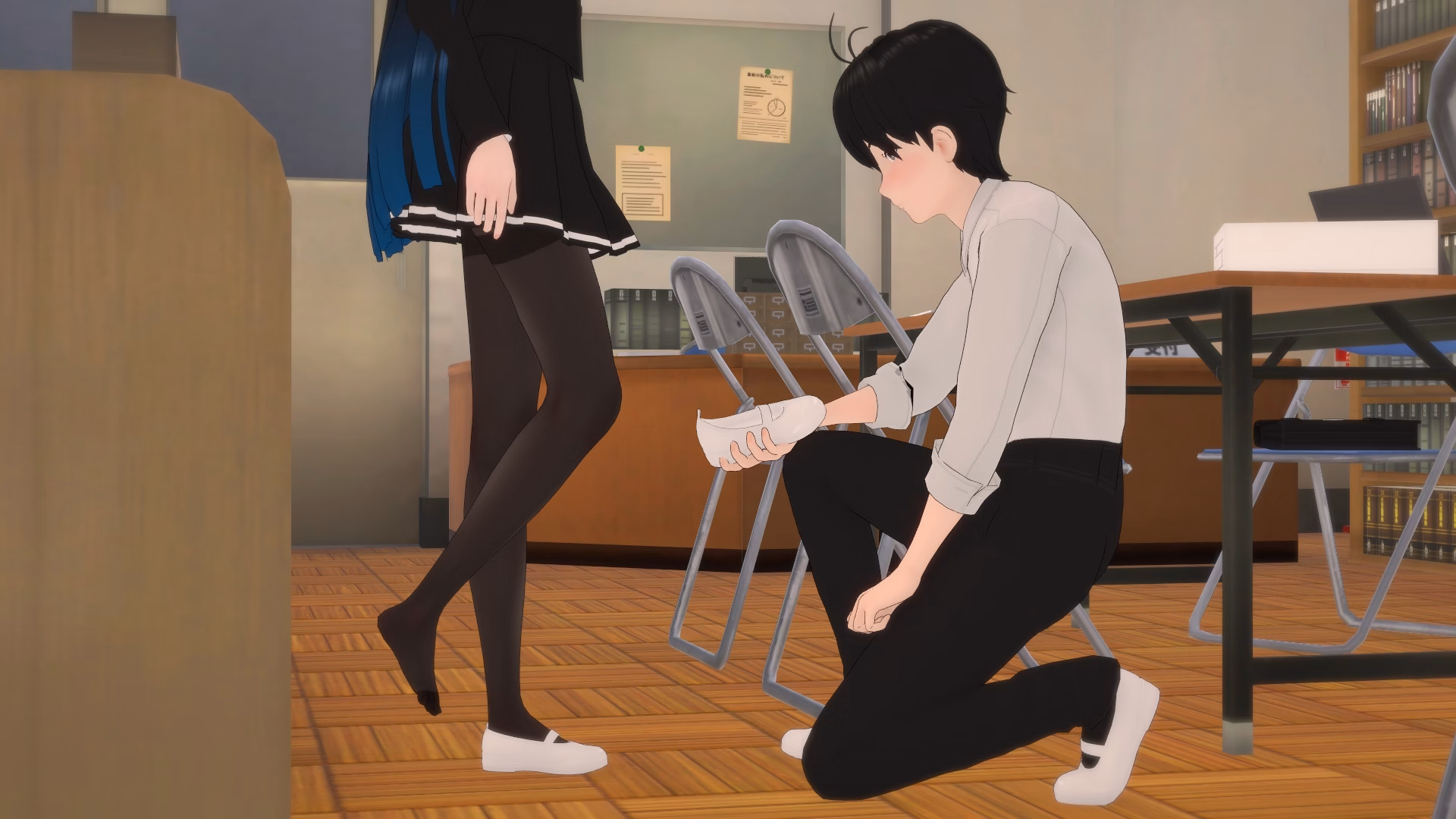 带刺的百合：校园诱惑（No Lily Without A Thorn）Prologue v0.1 精翻汉化 游戏截图 3