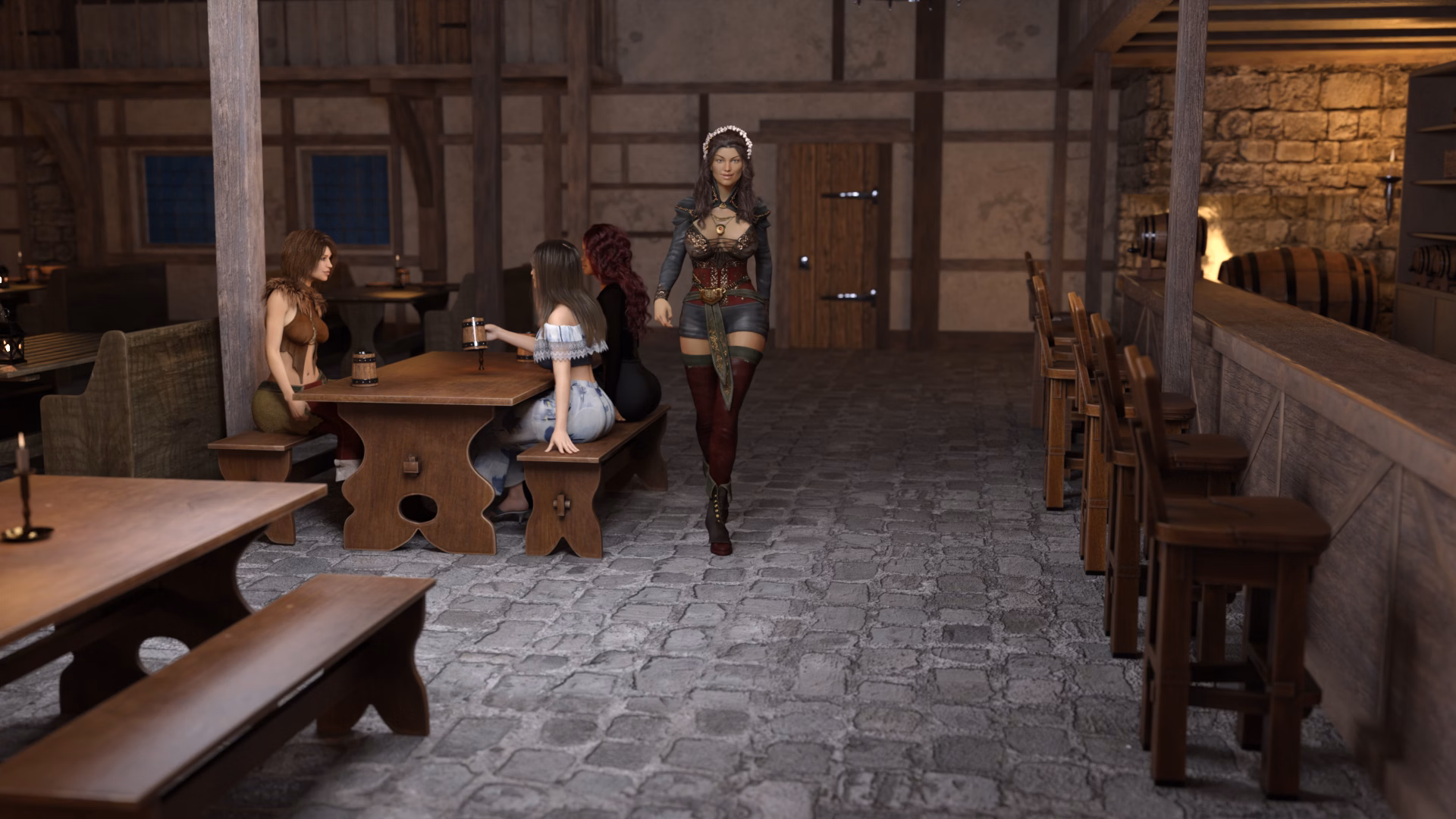 魔法重启：单身汉的淫乱异界（Magical Restart）Alpha v0.01 精翻汉化 游戏截图 2