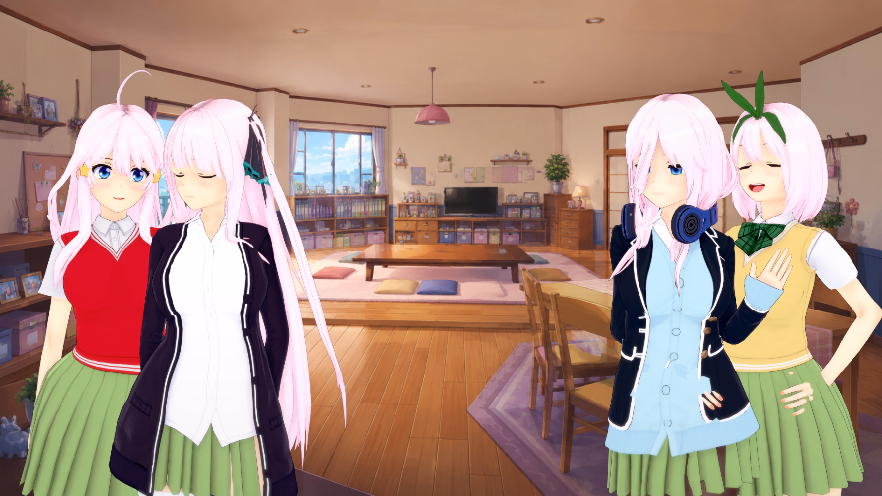 五等分的欲望：中野五姐妹的调教（Five Times as My Own）v0.0.1 精翻汉化 游戏截图 3