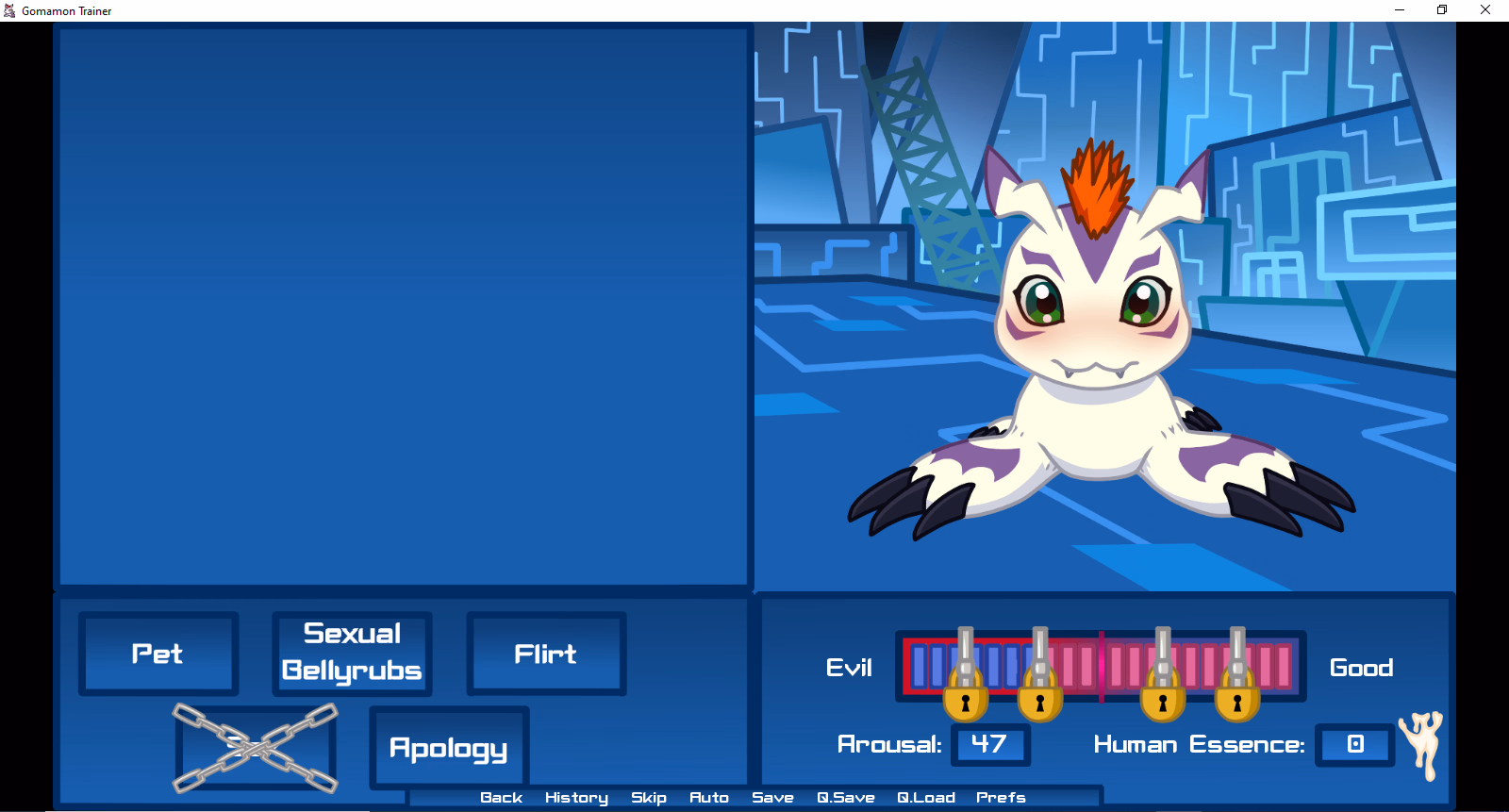 哥玛兽调教:数码宝贝的异种交配(Gomamon Trainer)v0.80 精翻汉化 游戏截图 2
