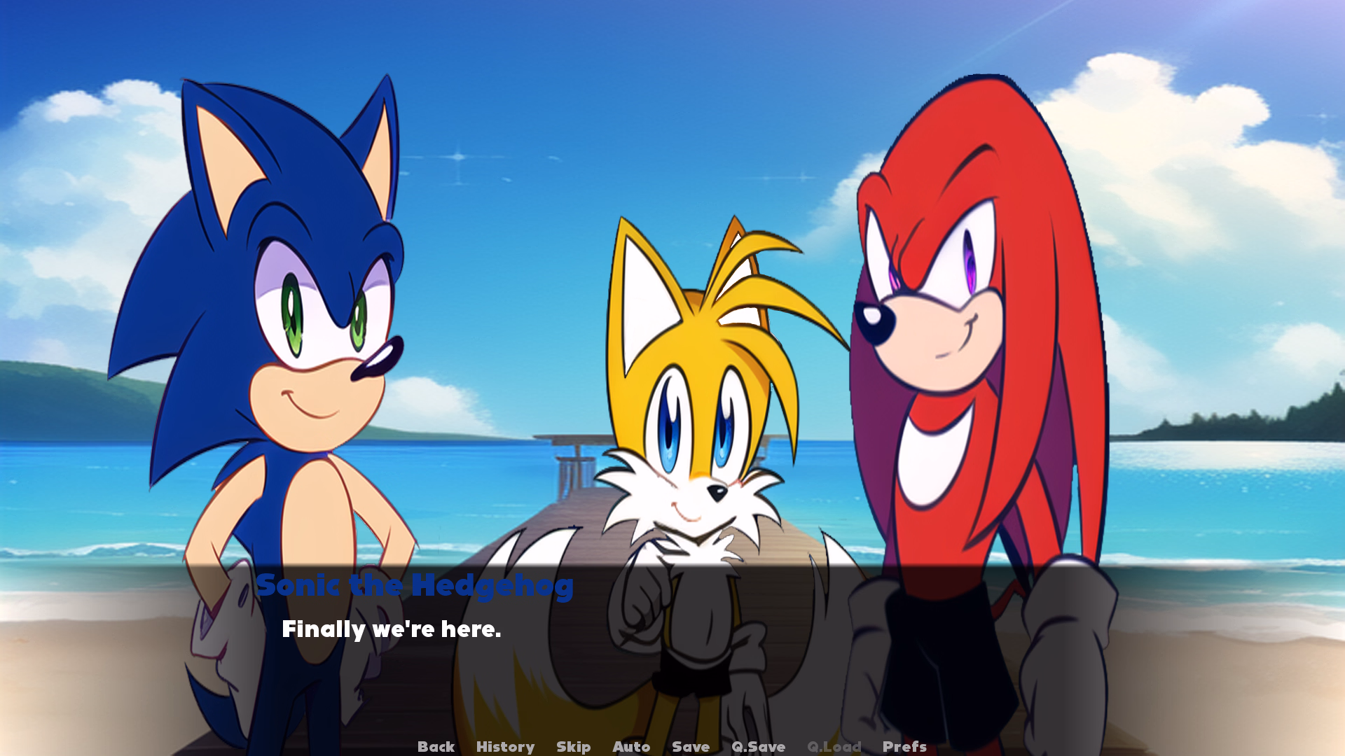 索尼克同人：露骨情欲冒险（Sonic Adventure XXX）v0.09 精翻汉化 游戏截图 2