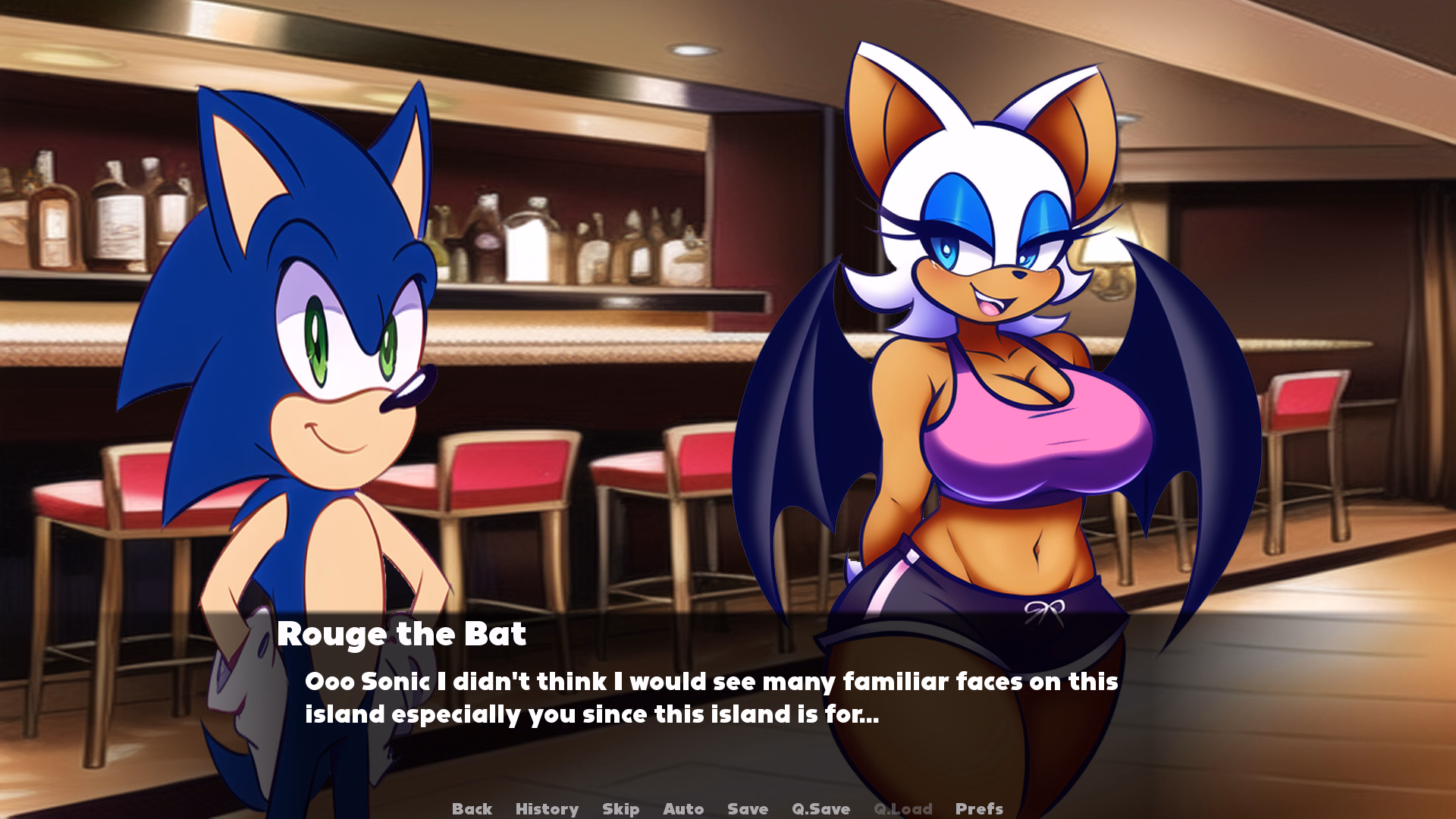 索尼克同人：露骨情欲冒险（Sonic Adventure XXX）v0.09 精翻汉化 游戏截图 3
