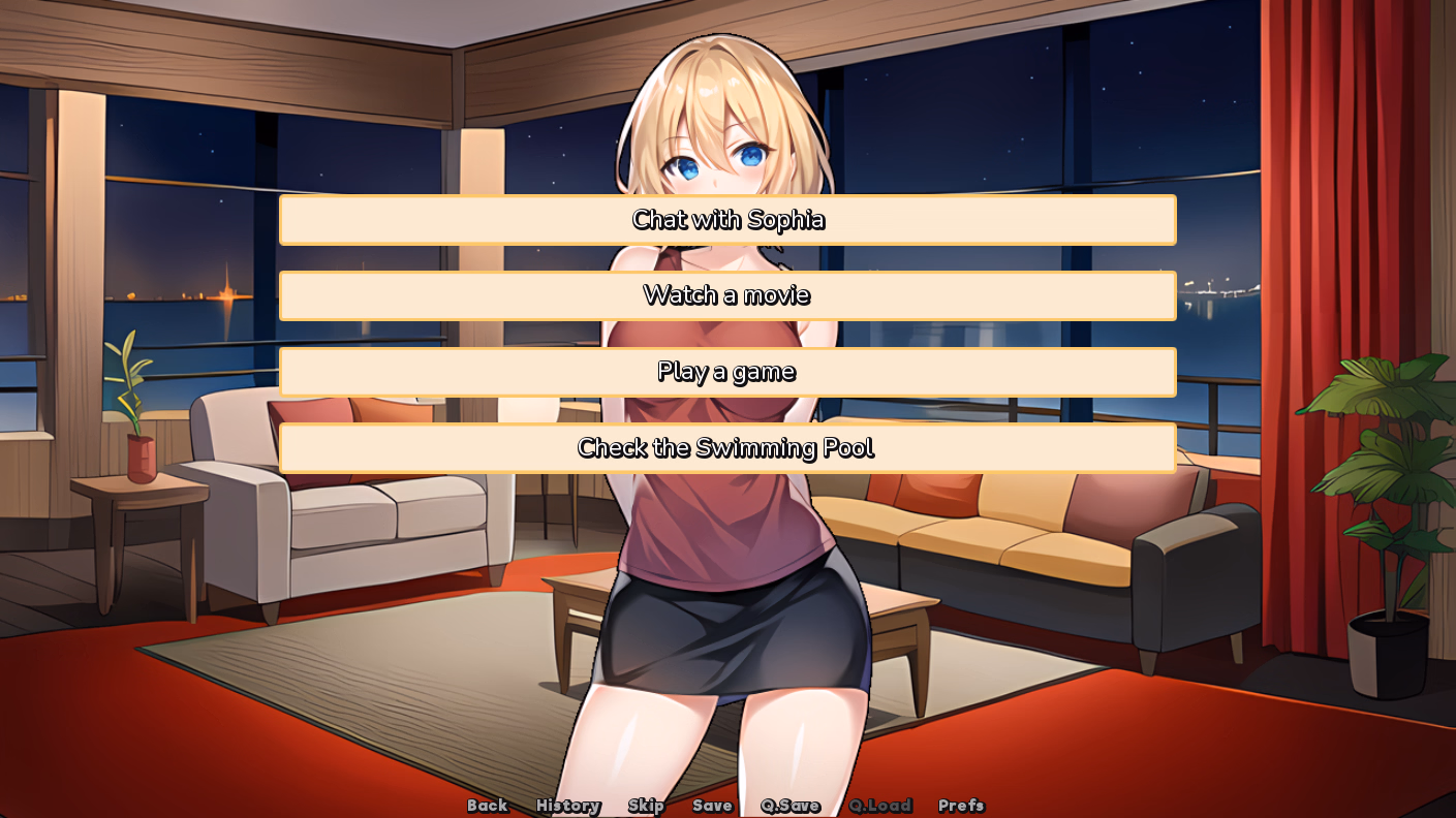 索菲娅的激情约会：上门服务（Date Sophia）v1.0 精翻汉化 游戏截图 3