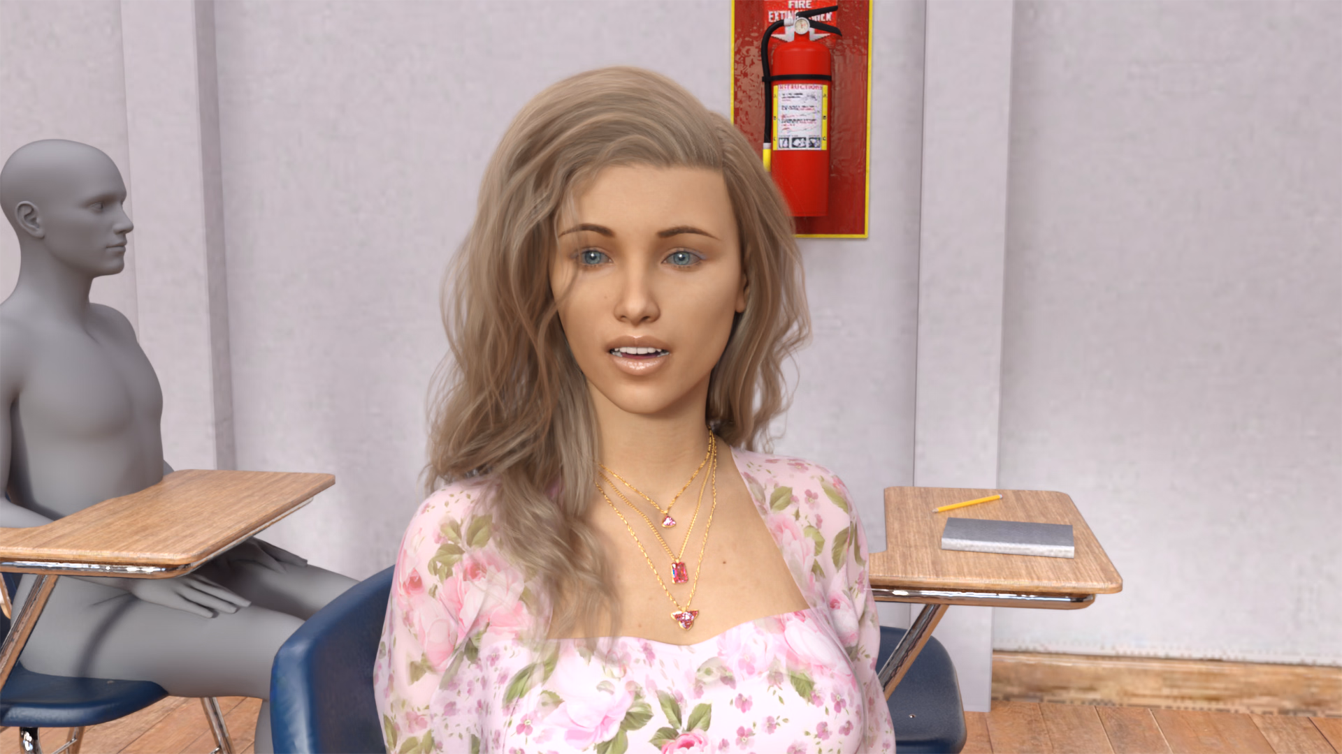 熟女之梦:高中生猎艳记(Dreaming of Milfs)v0.01 精翻汉化 游戏截图 3