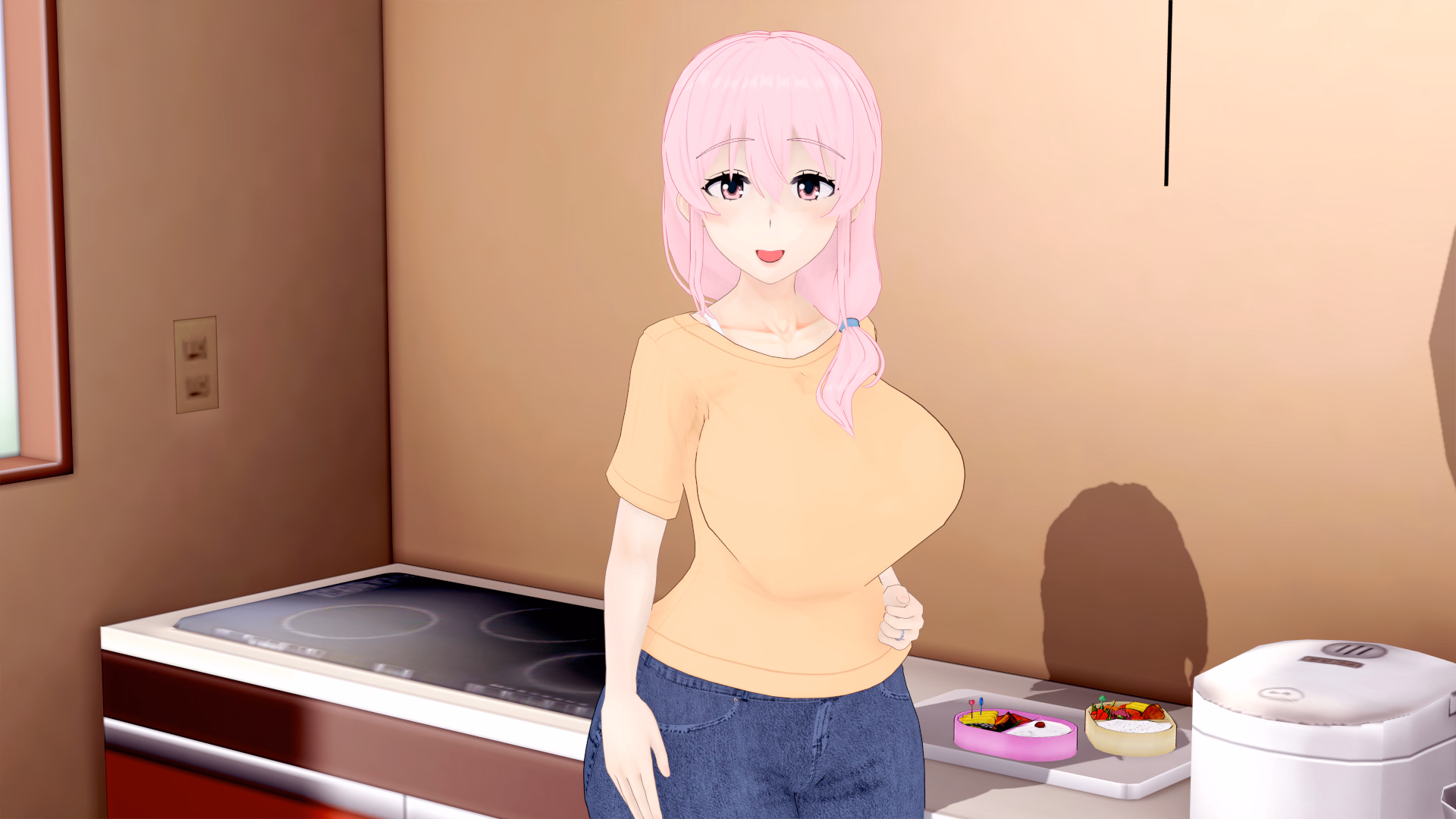 扶他魅魔:赛伦的地球淫乱交换生(SuccuFuta)v0.1 精翻汉化 游戏截图 2