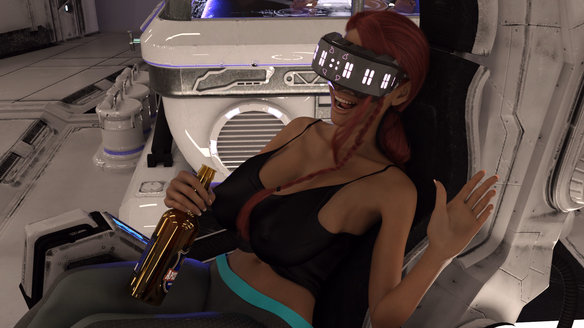 星际红移：殖民飞船的交配（Redshift）v0.01 精翻汉化 游戏截图 2