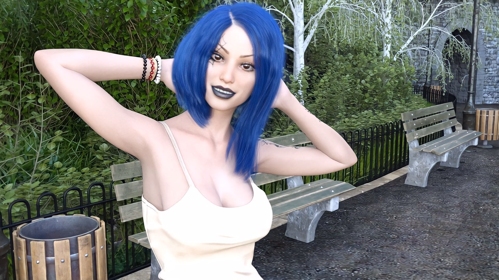 扶他约会模拟器:带把辣妹的诱惑(Futa Dating Simulator)v0.14 精翻汉化 游戏截图 2
