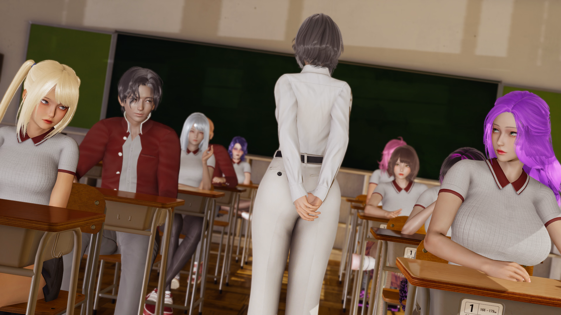 教室风流韵事：寄宿同居（Classroom Affairs）v0.3 精翻汉化 游戏截图 6