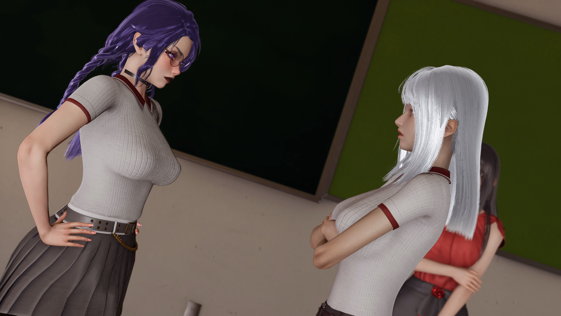 教室风流韵事：寄宿同居（Classroom Affairs）v0.3 精翻汉化 游戏截图 8