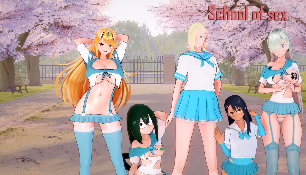 欲望学校：就职之日的诱惑（School of sex）v2.0 精翻汉化 游戏截图 1