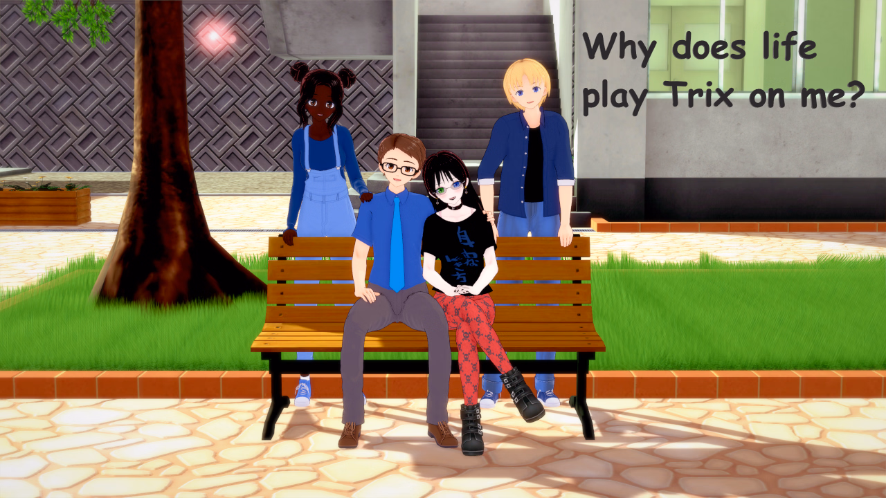 欲望学园:恶魔与仙女的诱惑(Why Does Life Play Trix on Me?)v0.1 精翻汉化 游戏截图 1