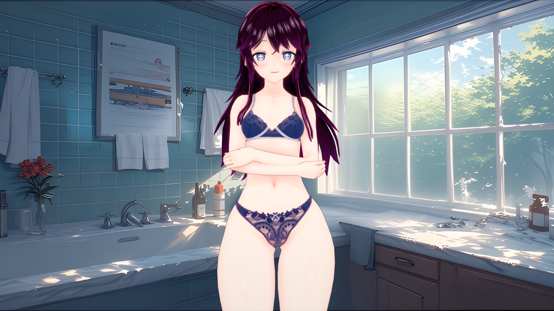 孕育丰满:清纯女大学生的肉体膨胀改造(Brewing Curves)v0.1.2 精翻汉化 游戏截图 2