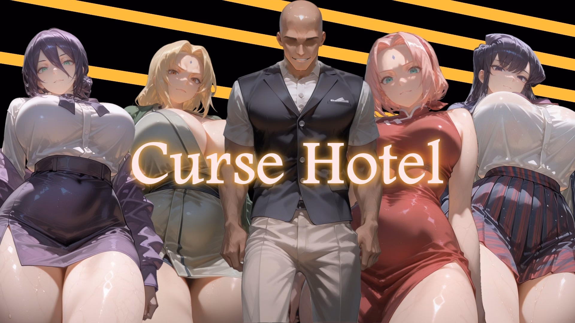 诅咒酒店:绿帽与欲望之神(Curse Hotel)v0.1 精翻汉化 游戏截图 1