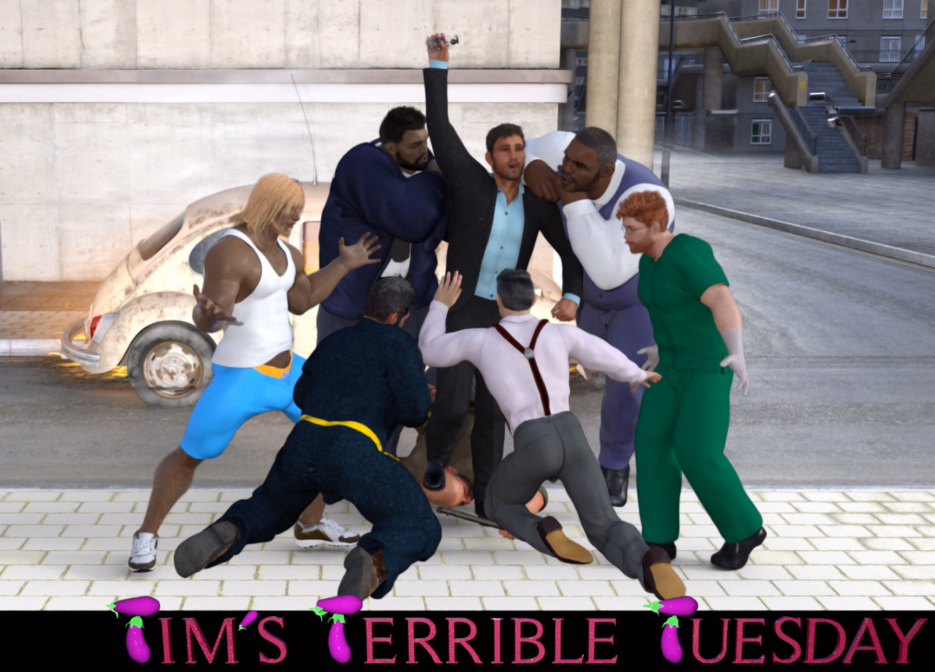 蒂姆的糟糕星期二：职场艳遇（Tim's Terrible Tuesday）v0.98 精翻汉化 游戏截图 1