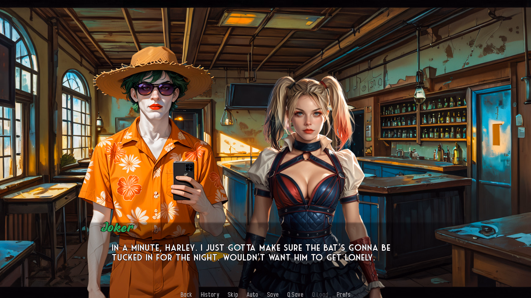 面具之下：暗黑骑士的香艳恶搞（Beneath the Mask）v0.1 精翻汉化 游戏截图 6