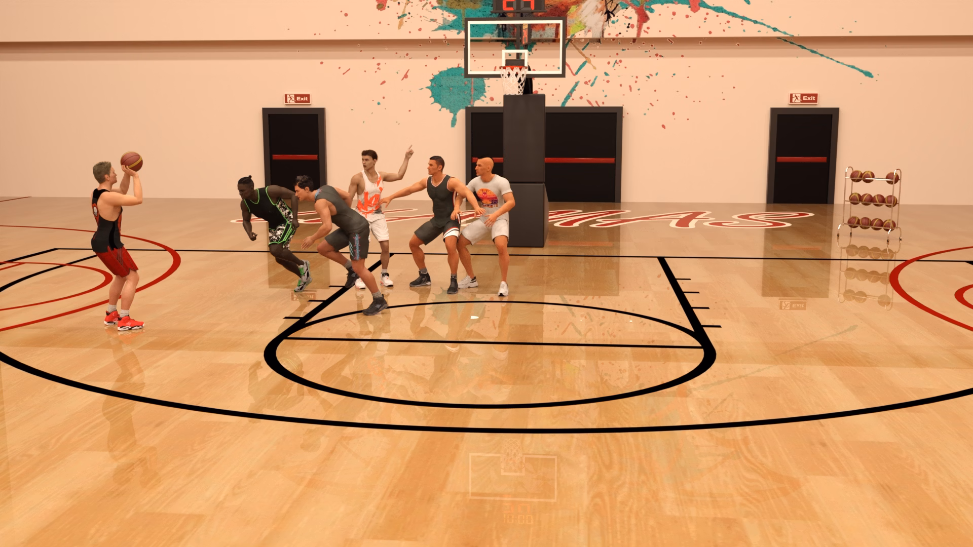 篮球与心理:大学校队的更衣室艳遇(BallPsy)v0.1.1 精翻汉化 游戏截图 8