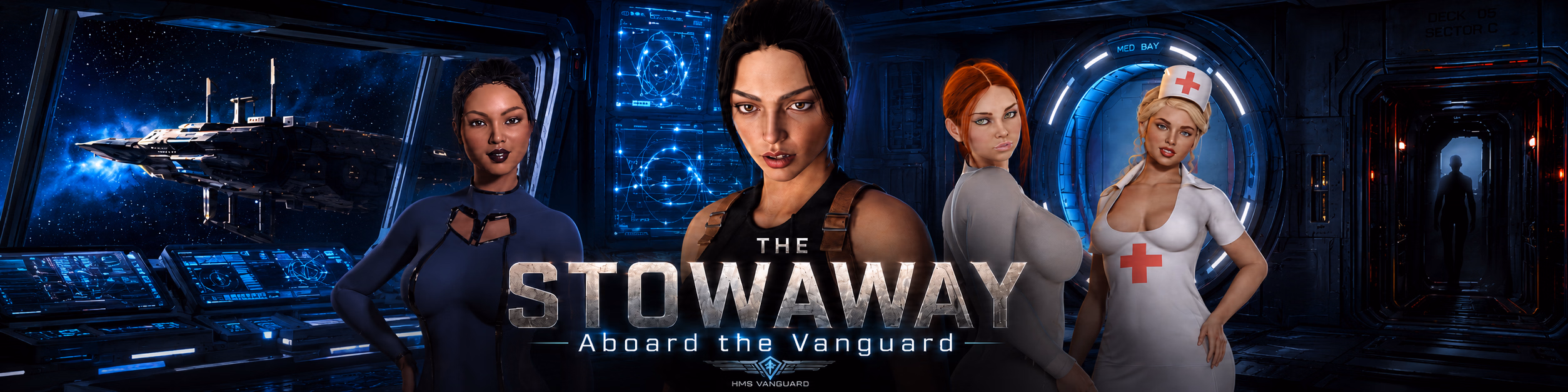 偷渡者:先锋号上的欲望漂流(The Stowaway - Aboard the Vanguard)Demo 精翻汉化 游戏截图 1