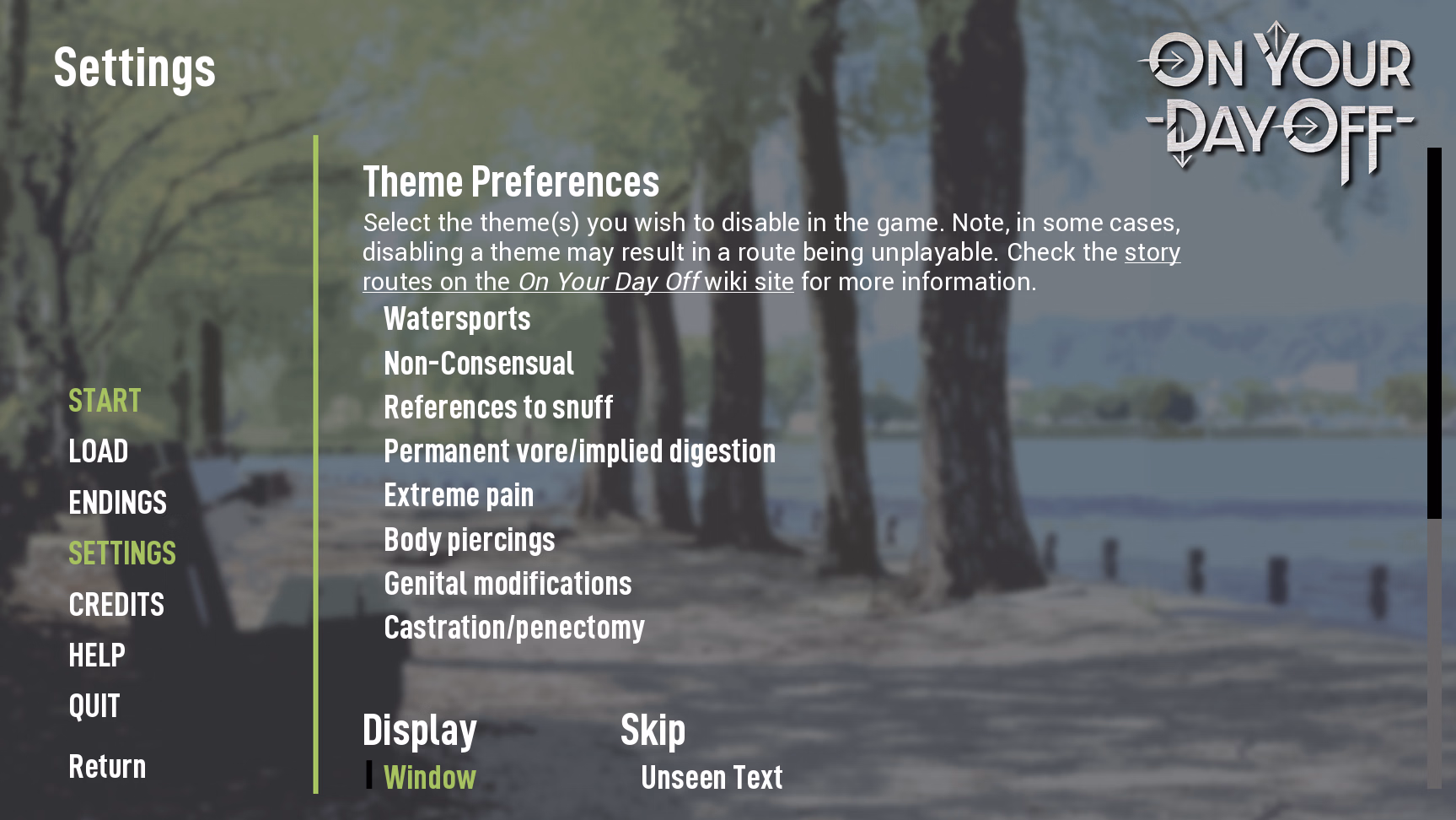 你的休息日:夏日艳遇(On Your Day Off)v0.5 Paid 精翻汉化 游戏截图 8