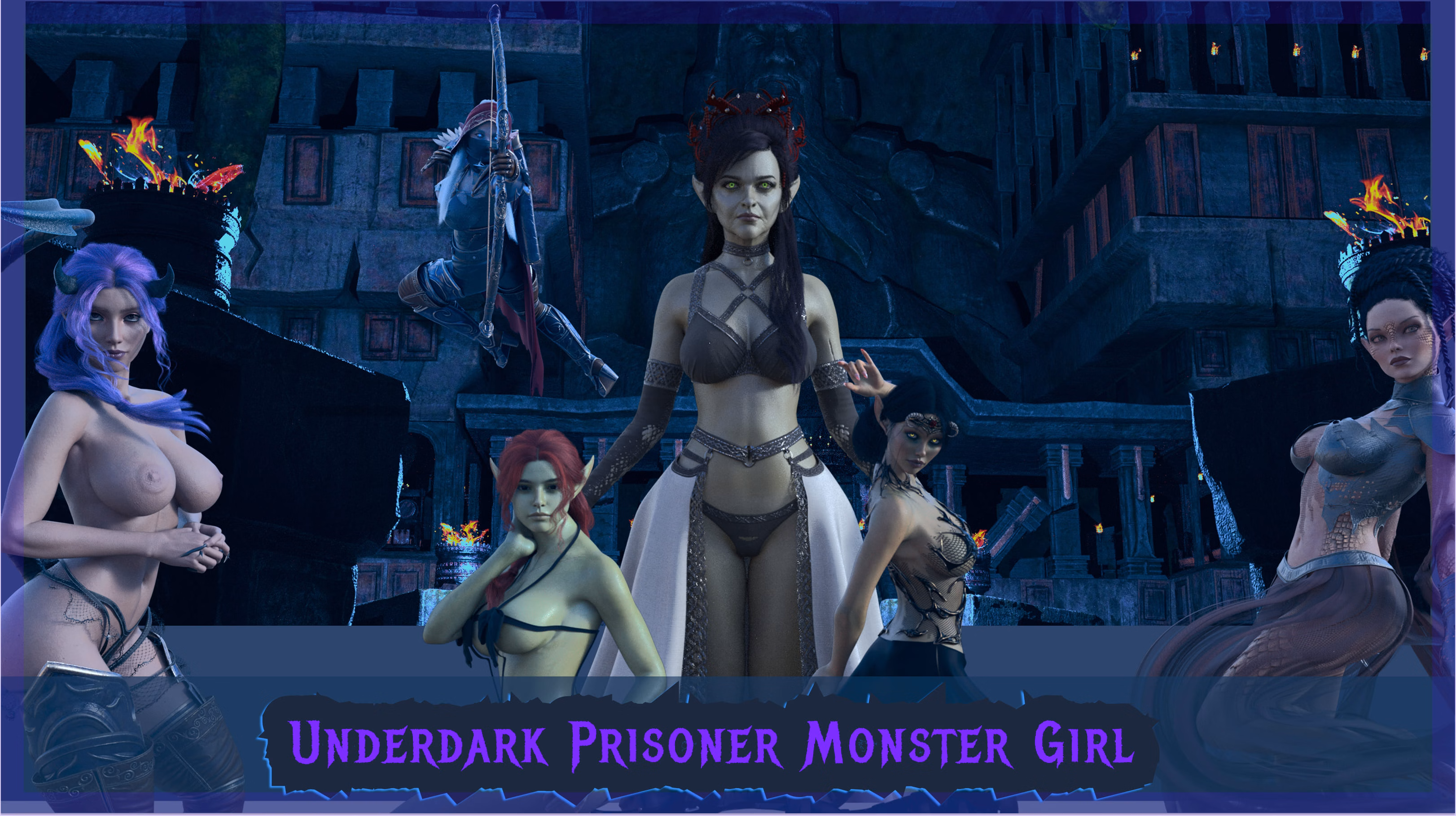 幽暗深渊:魔物娘地牢的欲仙欲死(Underdark: Prisoner Monster Girl Isekai)v0.01 精翻汉化 游戏截图 1