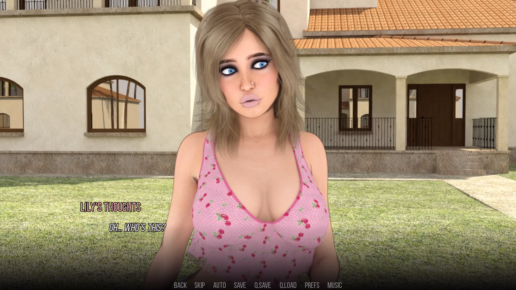 莉莉的淫荡夏日：继父不在家的放纵（Lily's Lustful Summer）v0.0.1 精翻汉化 游戏截图 3