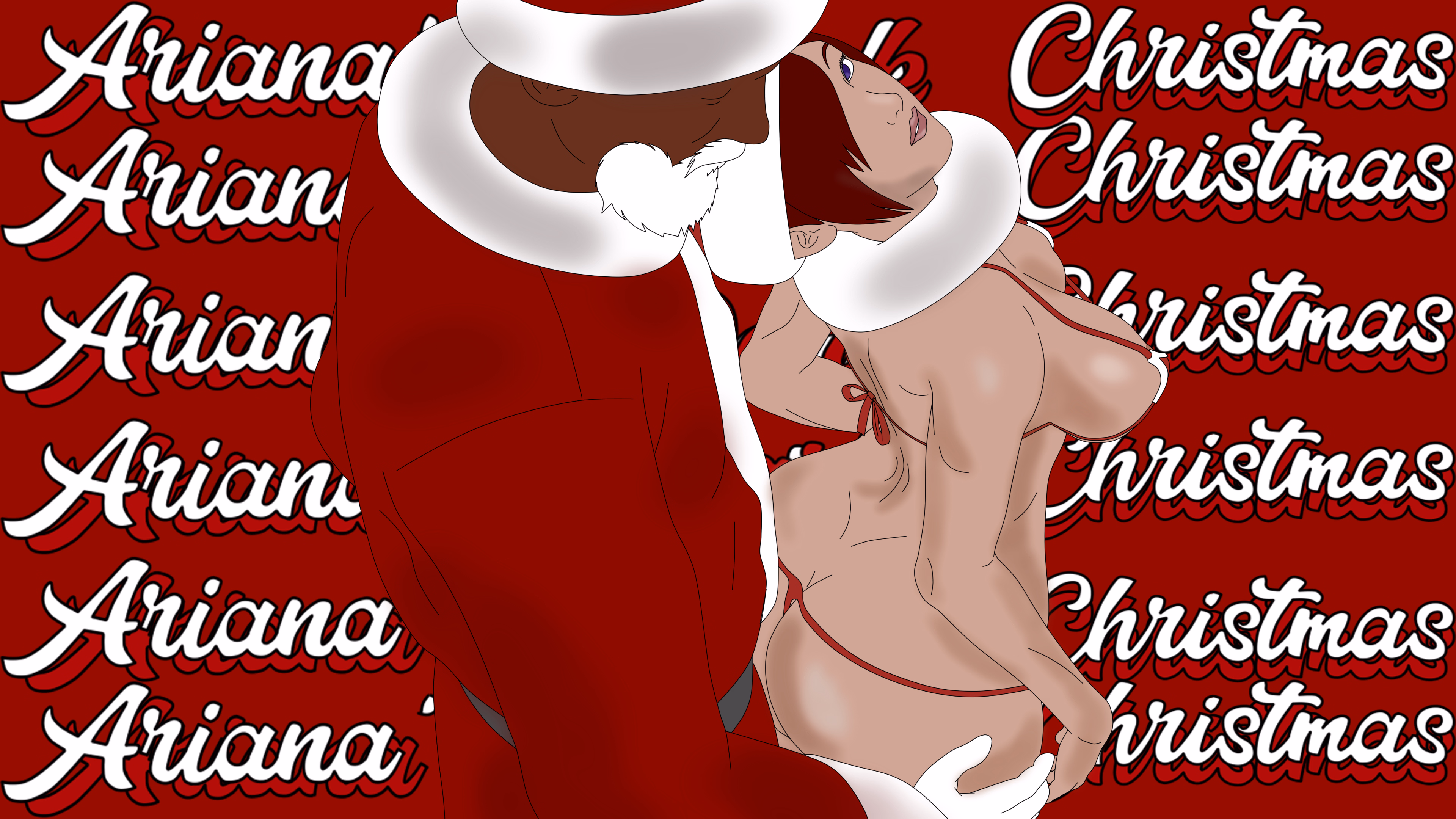 欲女阿里安娜的黑暗圣诞节（Ariana's Dark Christmas）Final 精翻汉化 游戏截图 1