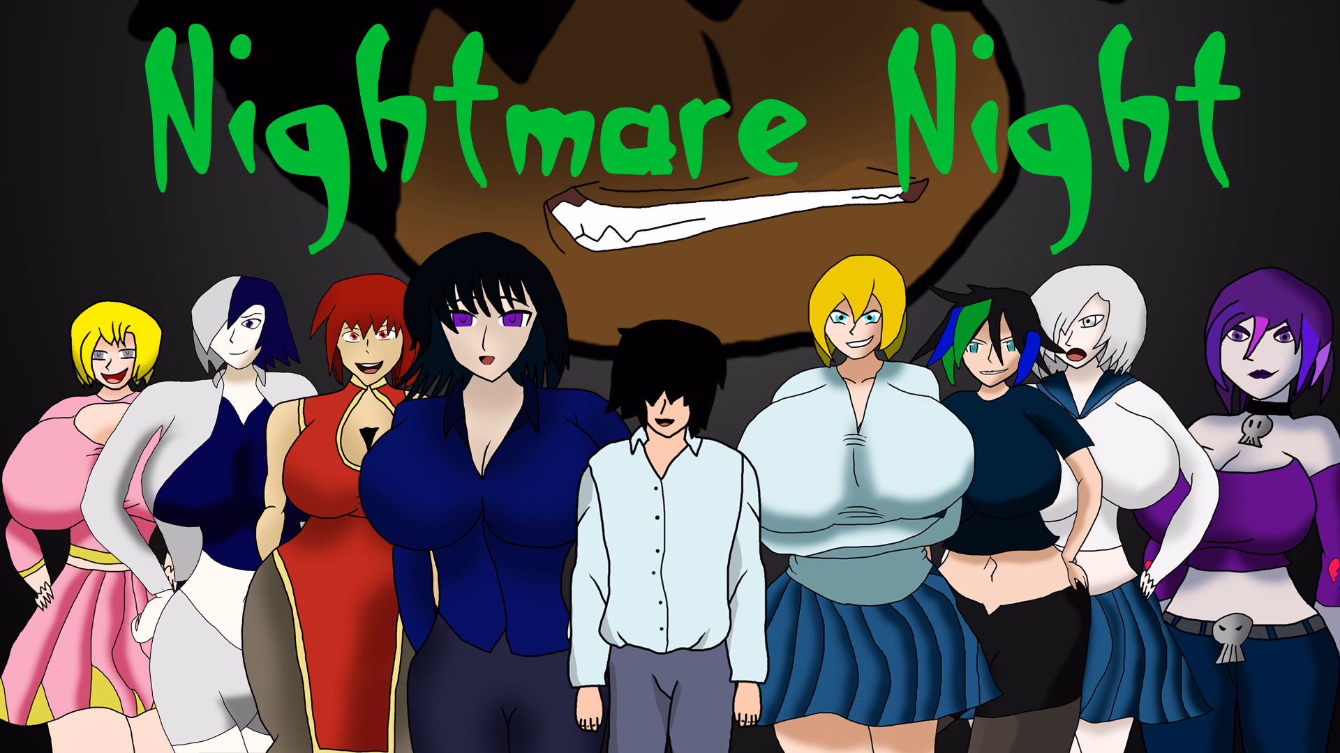 梦魇之夜：群芳环绕（Nightmare Nights）Ch. 2 精翻汉化 游戏截图 1