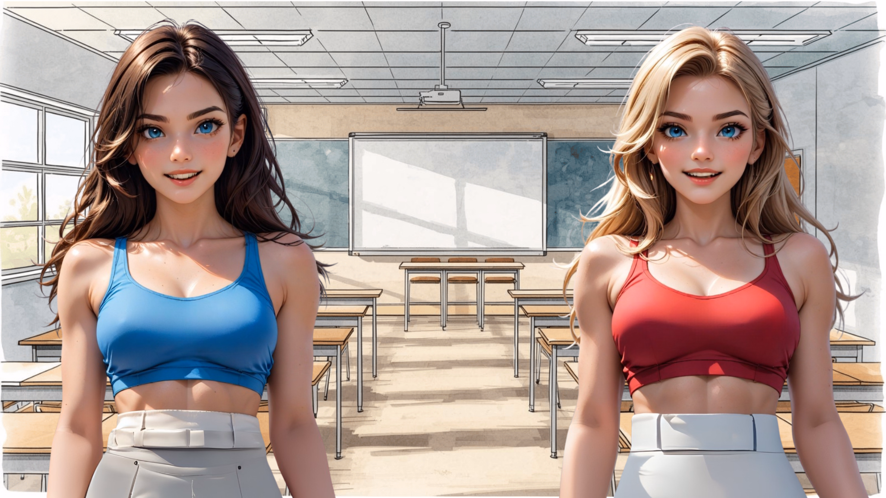 成人学生：熟男的校园后宫（Adult Learner）v0.05 精翻汉化 游戏截图 2
