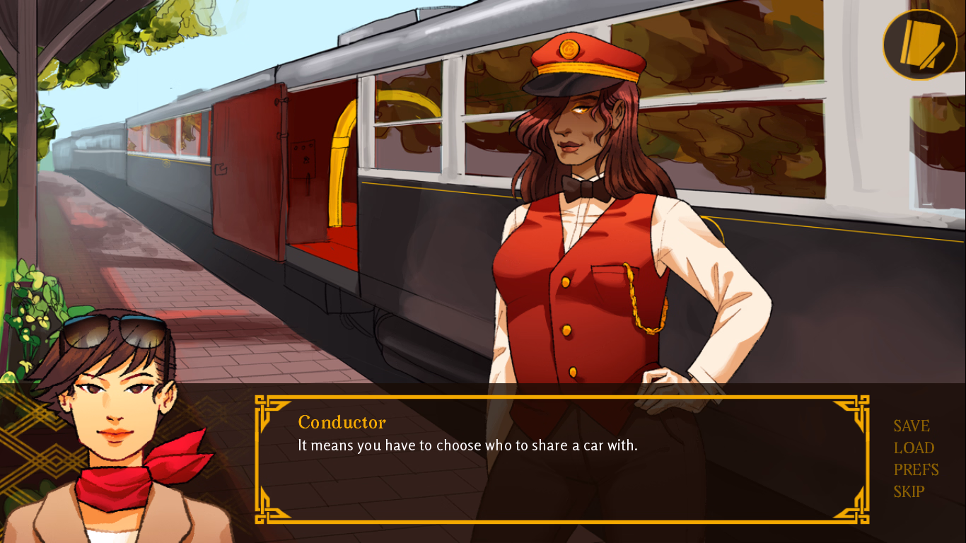 孔雀特快上的爱欲:熟女侦探(Love On The Peacock Express)v1.0.2 精翻汉化 游戏截图 2