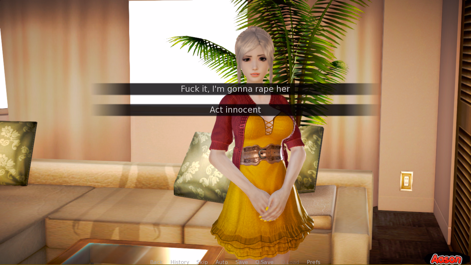 家庭乱伦：妹妹的精液之谜（Family Fuckery）v0.1b 精翻汉化 游戏截图 4