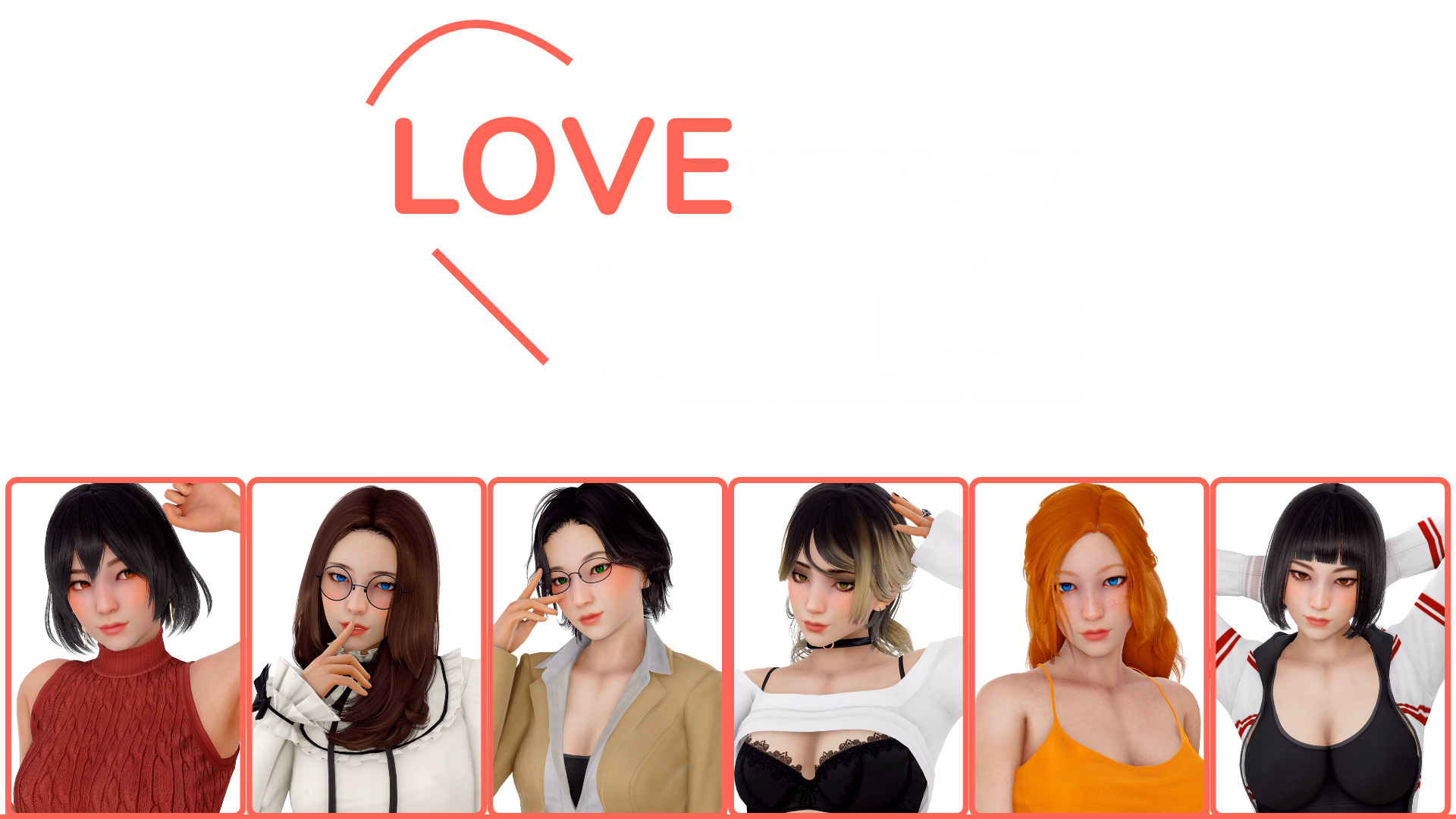三重爱恋:学生会长的后宫法则(Love Strikes Thrice)E.1 精翻汉化 游戏截图 1