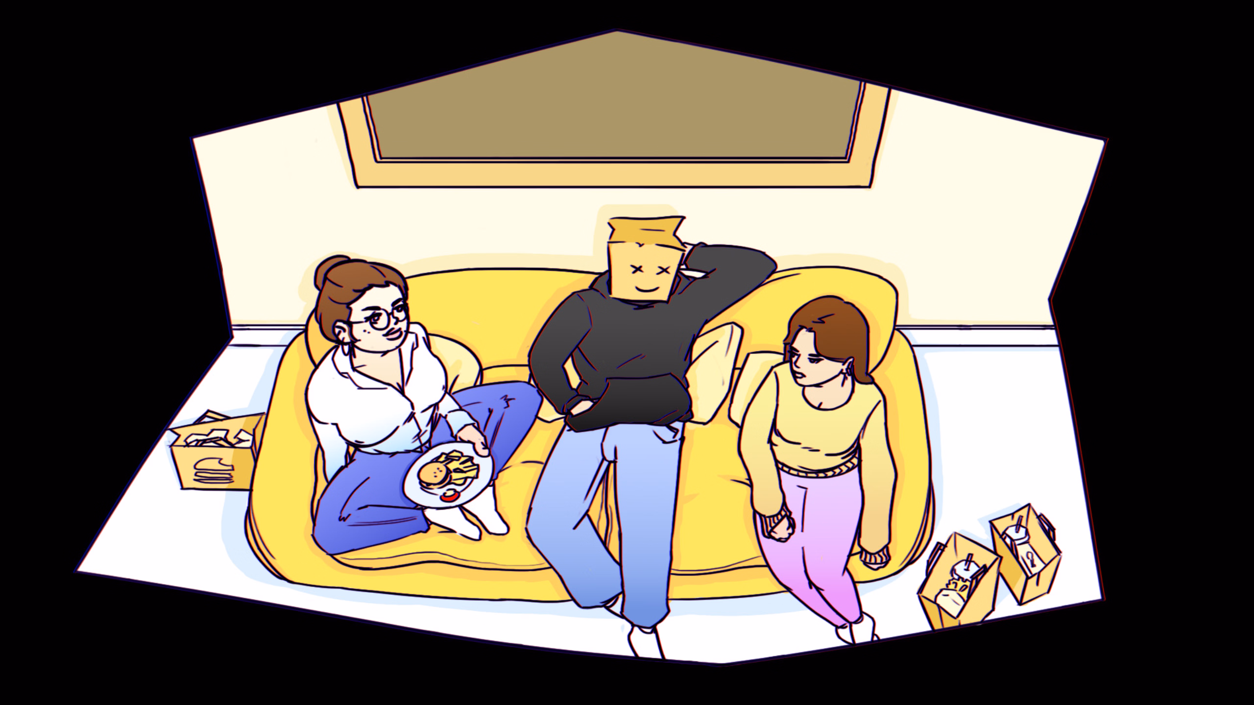 出门买奶：继母与继妹的同居生活（Go for Some Milk）v0.3 精翻汉化 游戏截图 3