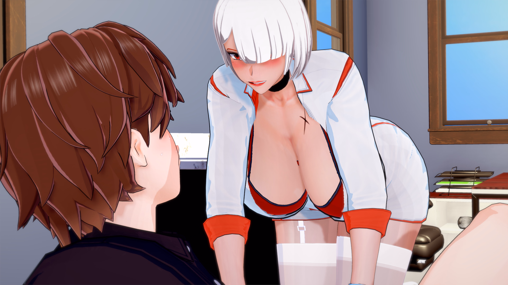 扶他泌尿科:女医生的强制榨精(Futa on Urology Clinic)v1.0 精翻汉化 游戏截图 7