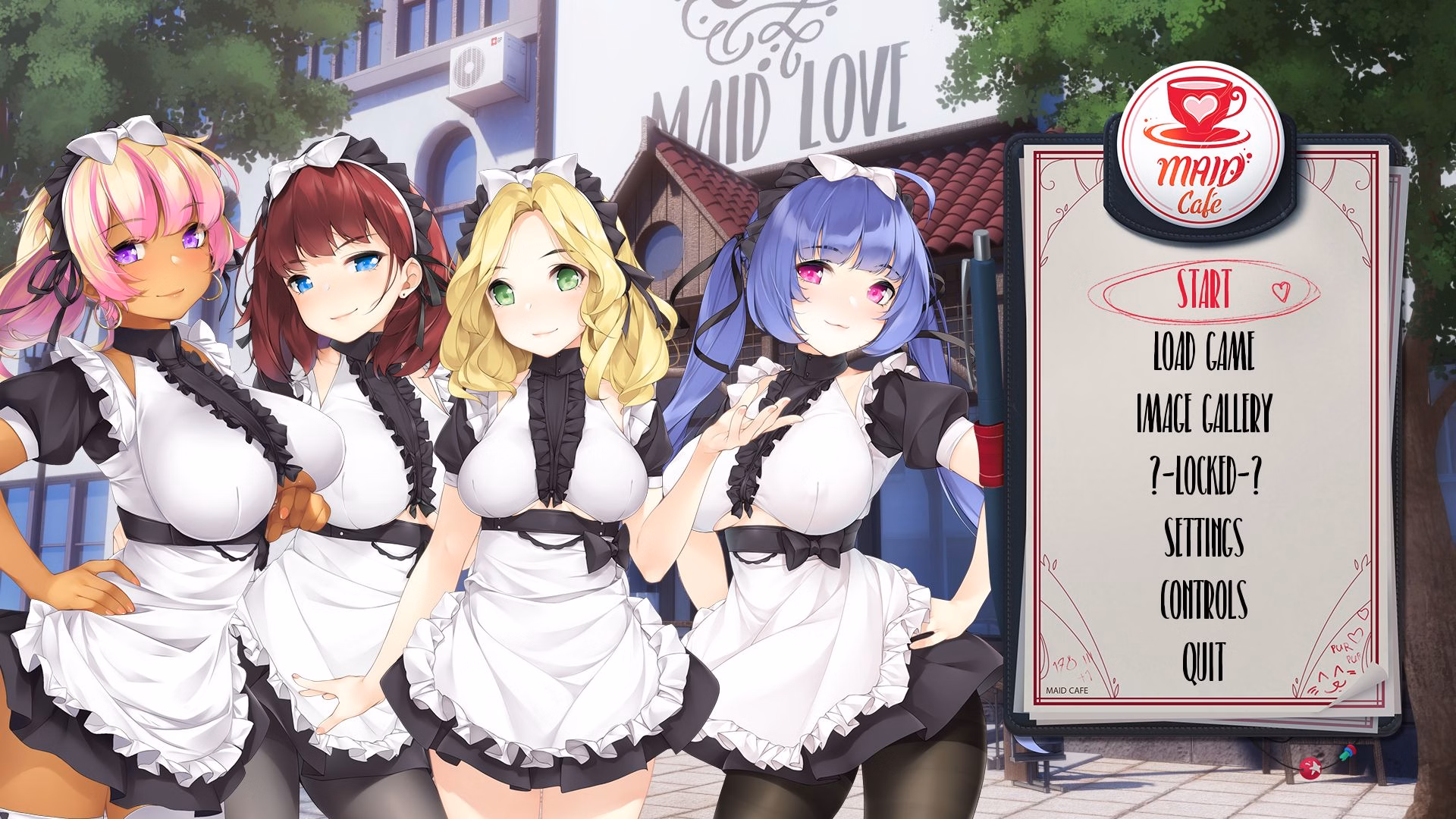 女仆咖啡厅:制服诱惑与肉体服务(Maid Cafe)v1.5 Deluxe 精翻汉化 游戏截图 3