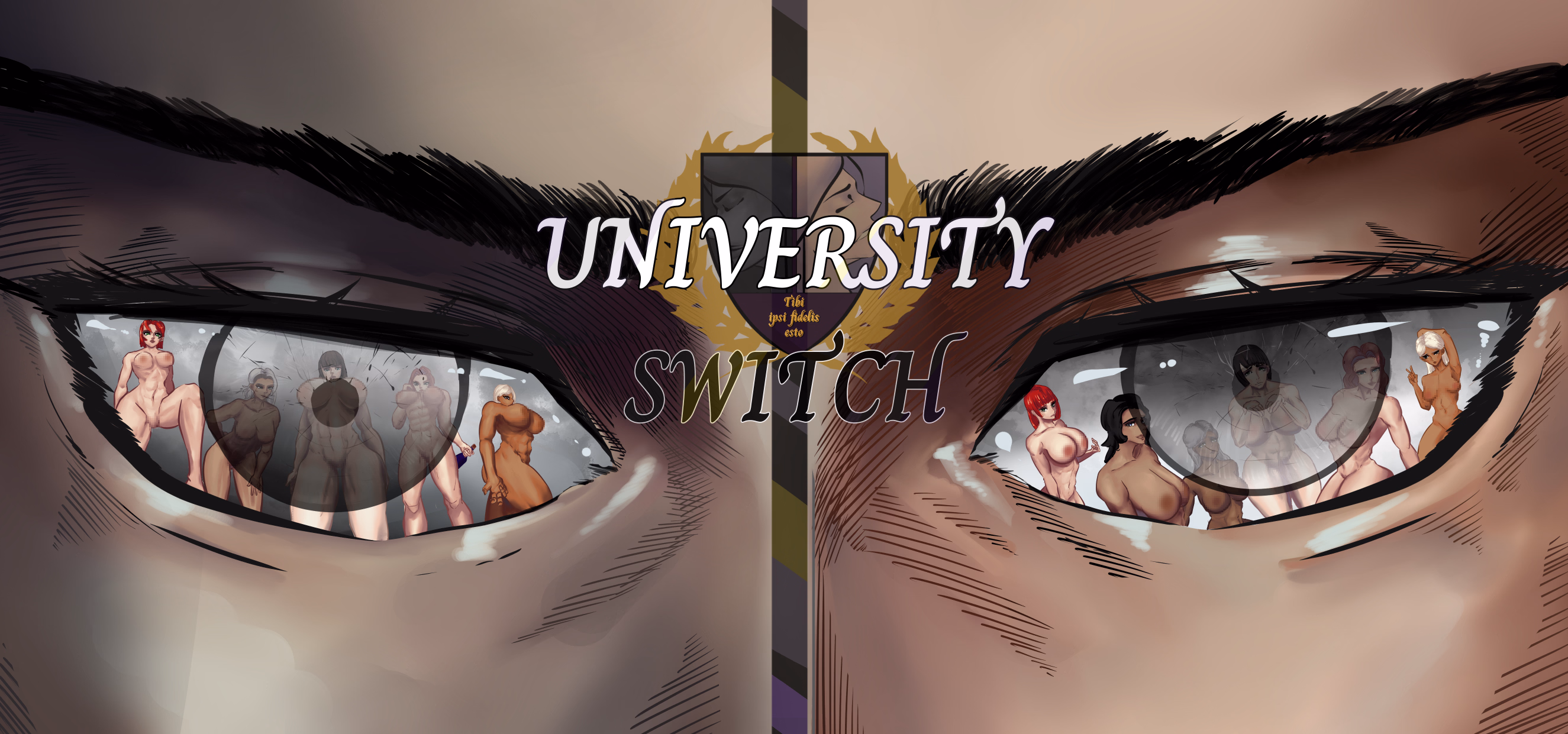 堕落学塔：掌控校花的双面人生（University Switch）v1.1 精翻汉化 游戏截图 1