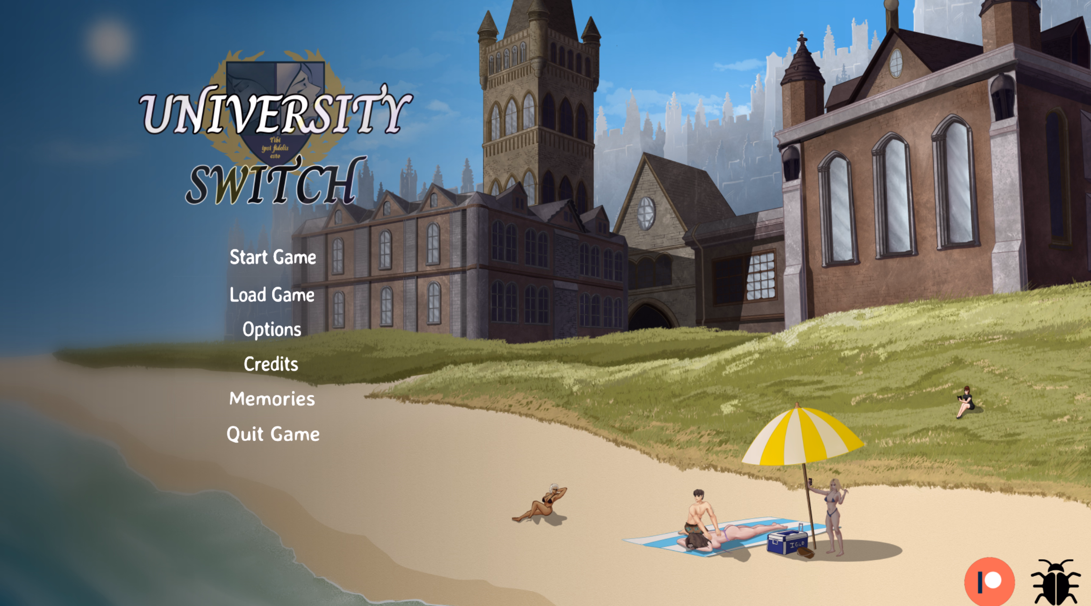 堕落学塔：掌控校花的双面人生（University Switch）v1.1 精翻汉化 游戏截图 2