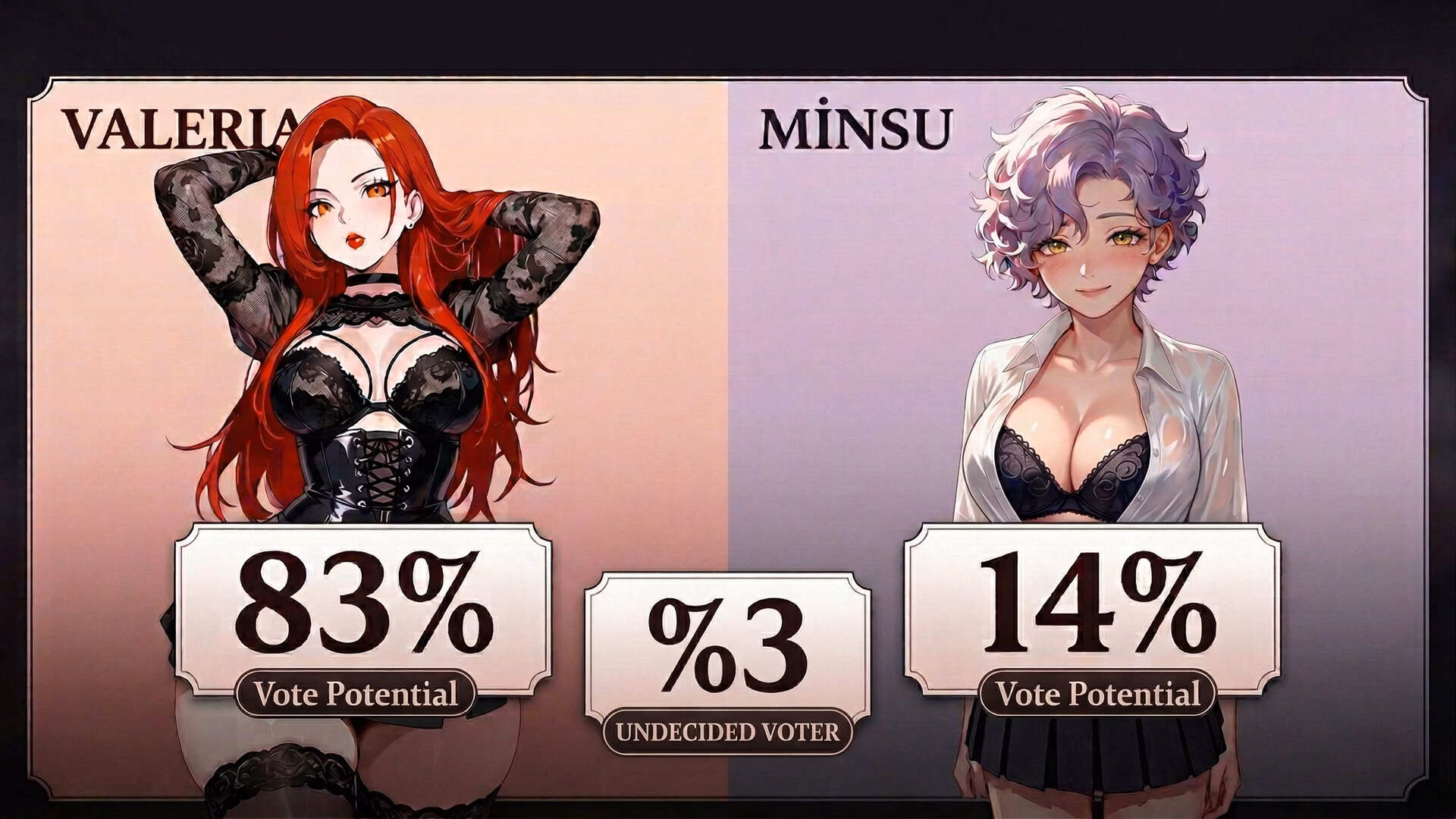 伪娘竞选:女装市长的上位之路(Femboy Wants To Be Mayor)v1.0 精翻汉化 游戏截图 7