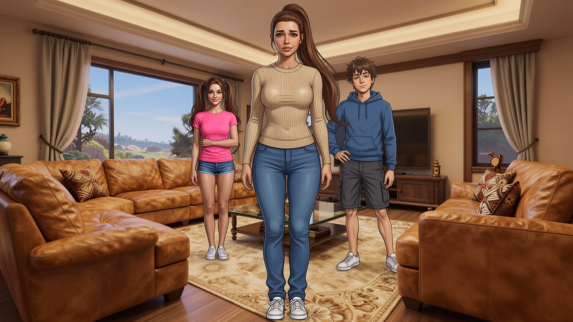 危险保姆:双胞胎的恶魔调教(Babysitter)v0.1 精翻汉化 游戏截图 1