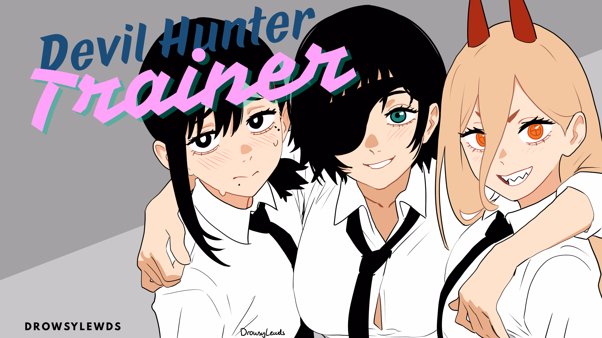恶魔猎人调教:电锯人的淫靡走廊(Devil Hunter Trainer)0.4b 精翻汉化 游戏截图 1