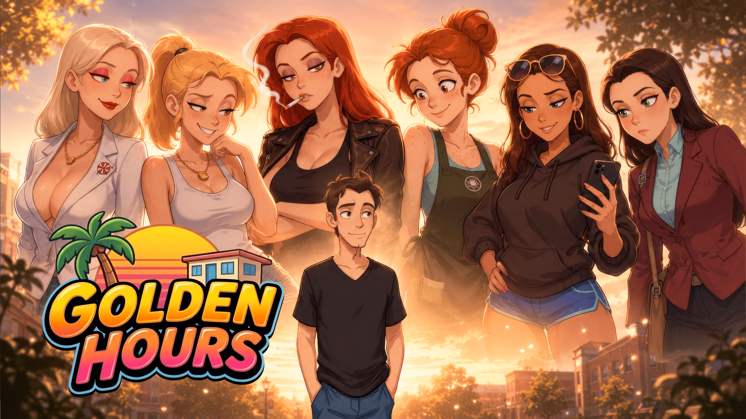 黄金时刻:松林谷的艳遇(Golden Hours)v0.5 Premium 精翻汉化 游戏截图 1