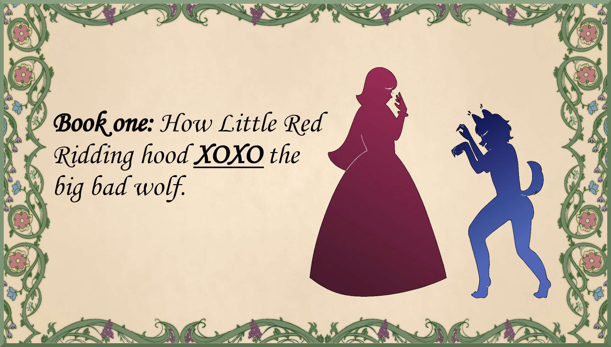 小红帽如何干翻大灰狼（How Little Red Ridding Hood XOXO the Big Bad Wolf）v1.0 精翻汉化 游戏截图 1