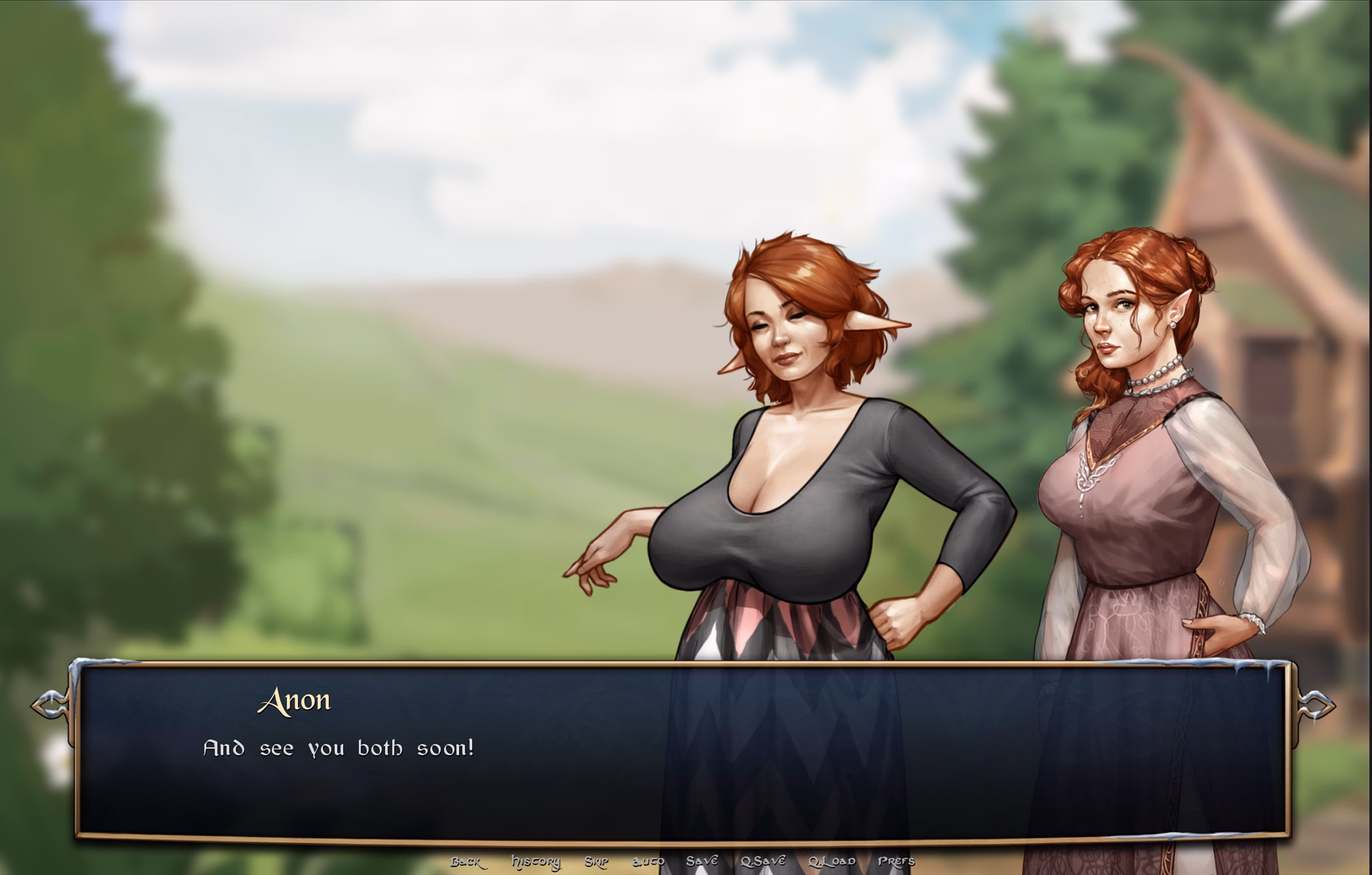 巨乳精灵的奇幻冒险(The Big Beyond)v0.09b 精翻汉化 游戏截图 3