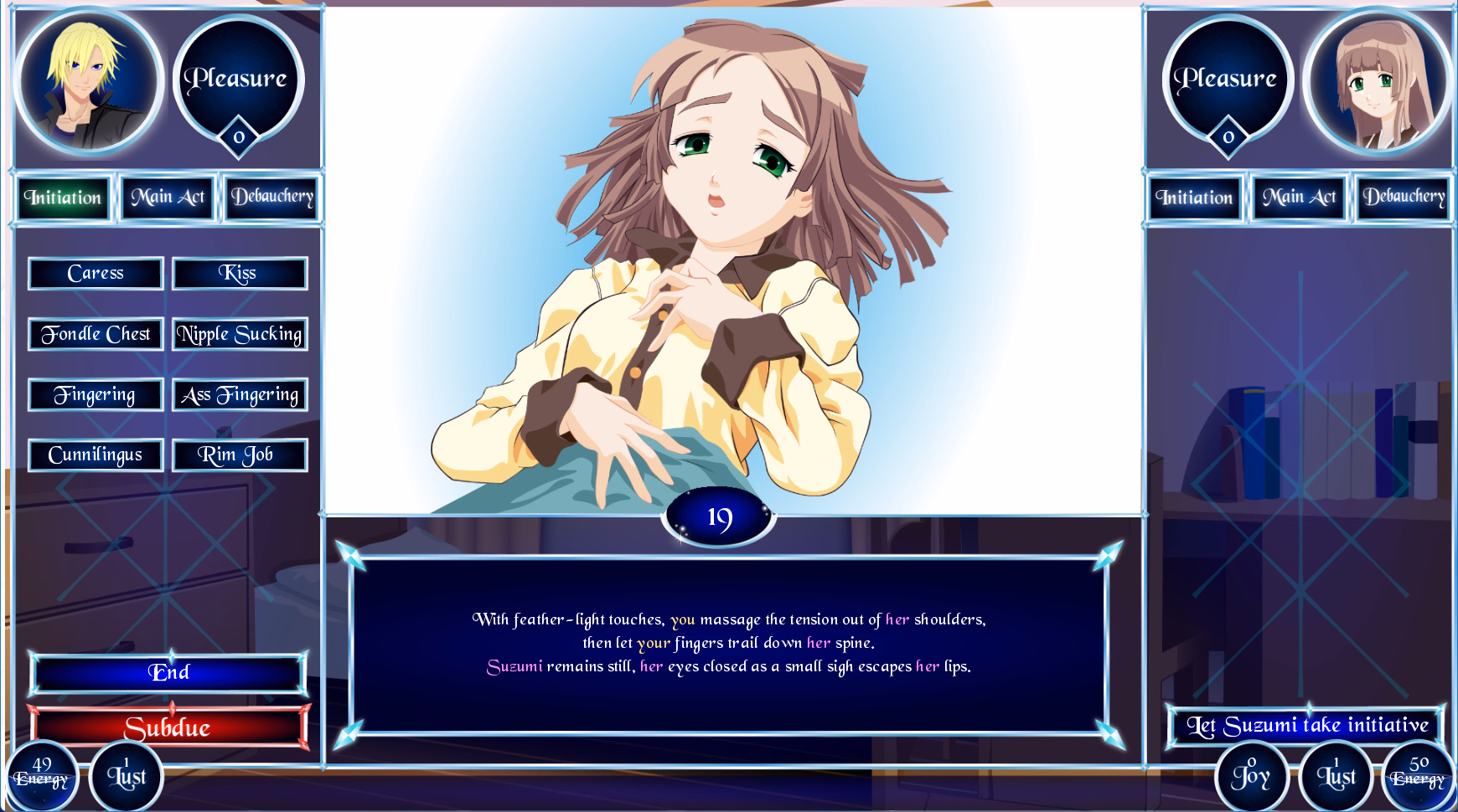 贵族义务:法师导师的私密调教(Noblesse Oblige)v0.4.2 精翻汉化 游戏截图 4