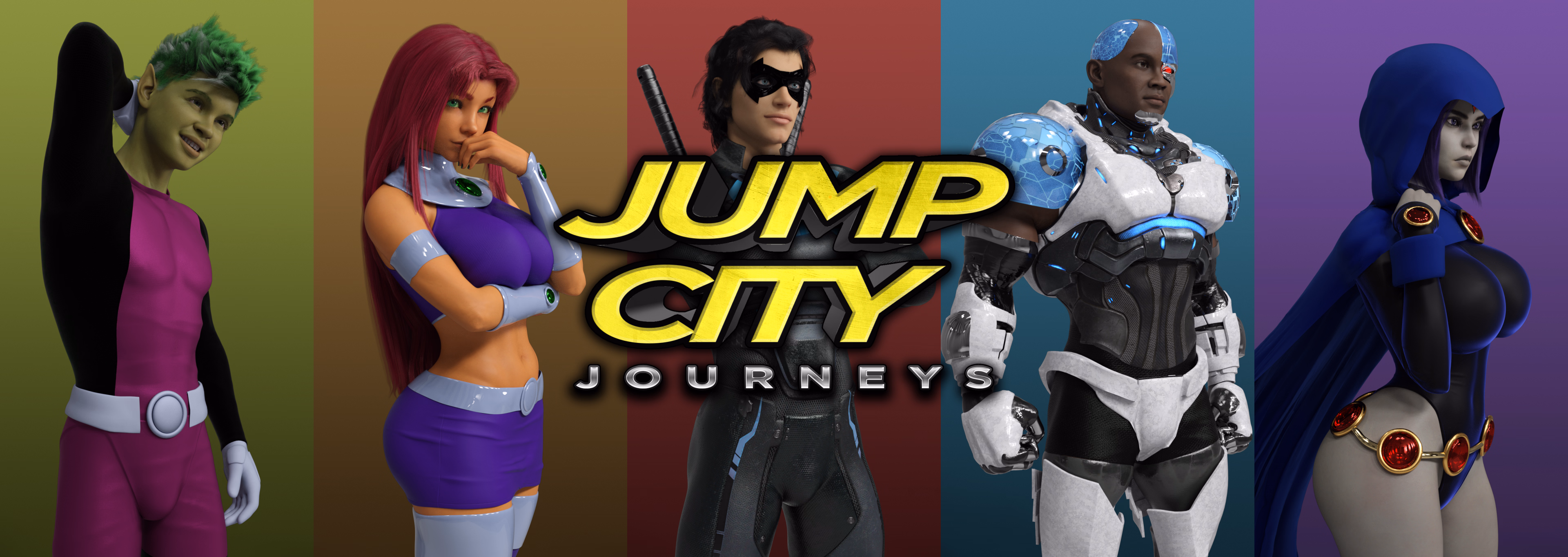 跳跃之城奇遇：少年泰坦成人恶搞（Jump City Journeys）v0.3a 精翻汉化 游戏截图 1