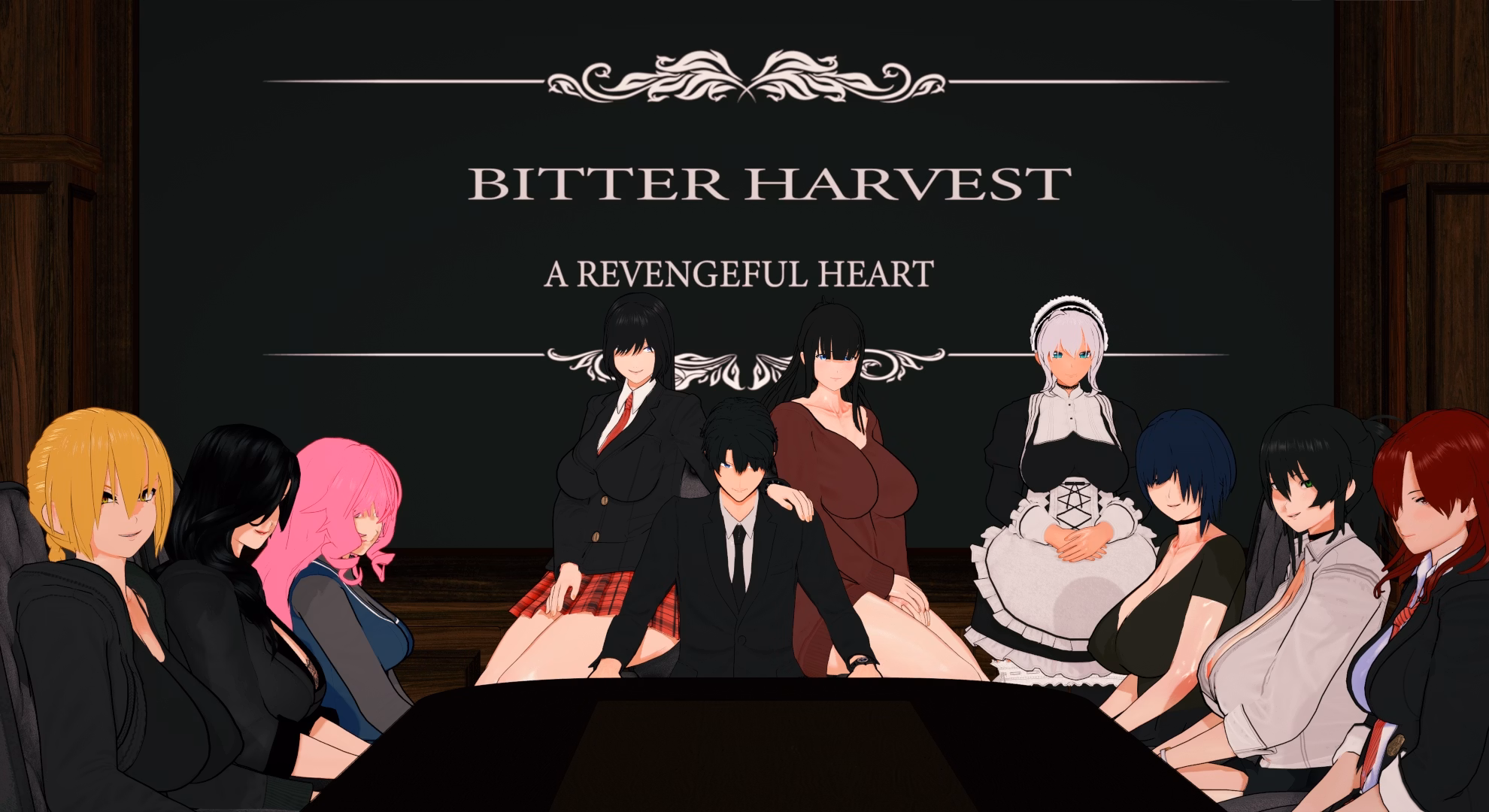 苦涩的收获:黑帮少爷的复仇与后宫(Bitter Harvest: A Revengeful Heart)Ch.1 Act 1.5 精翻汉化 游戏截图 1