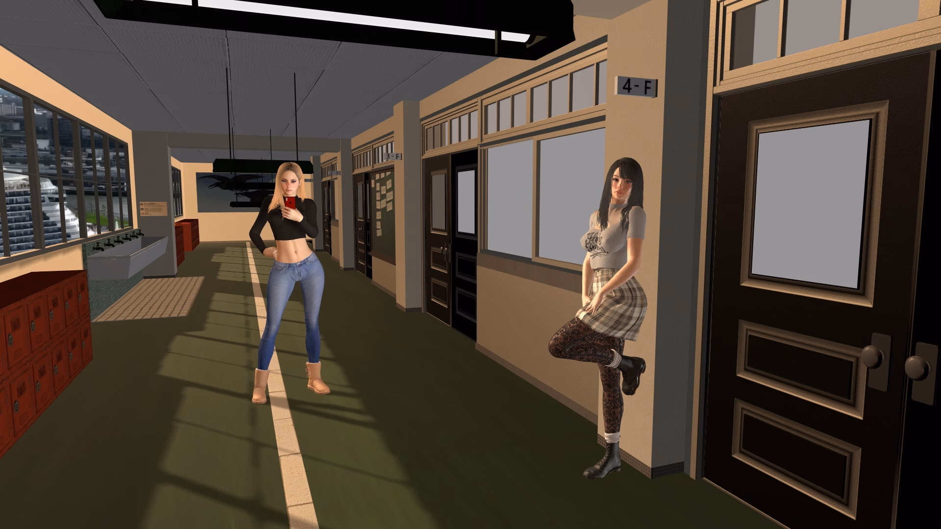 极乐谷：大学约会模拟（Pleasureville）v0.4 精翻汉化 游戏截图 3