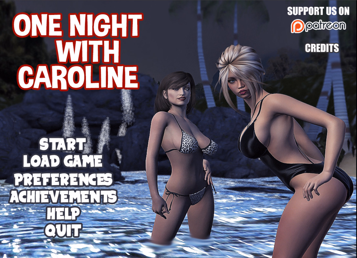 春宵一夜:拿下卡罗琳(One Night With Caroline)Unknown 精翻汉化 游戏截图 1