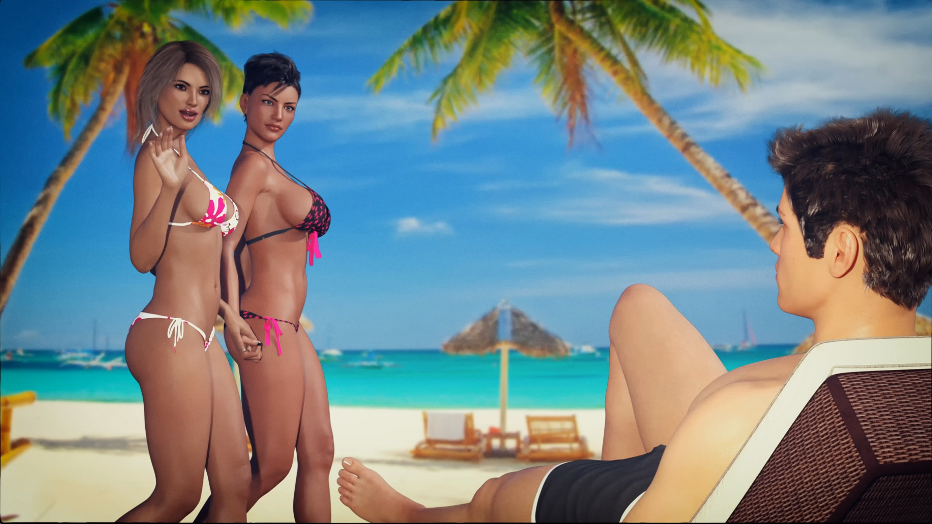 欲海假期：海滩双飞（Awesome Vacation: Blue Crush）v1.0 精翻汉化 游戏截图 3