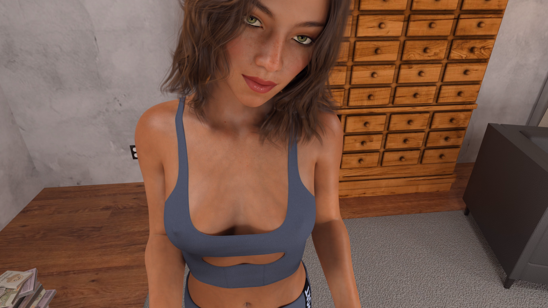 甜蜜之家：保姆与继女的沦陷（Home Sweet Home）v0.153fix 精翻汉化 游戏截图 3