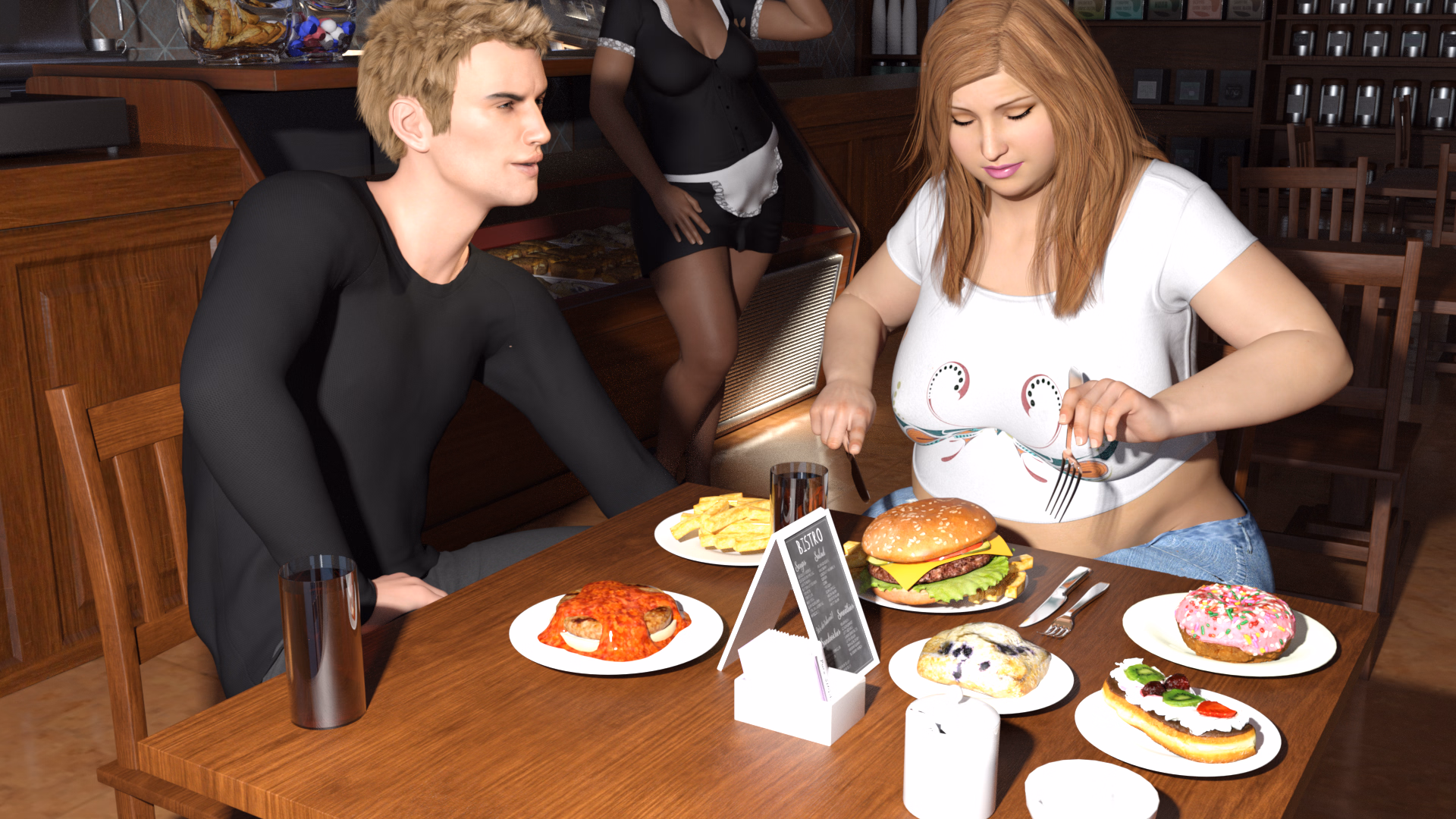 肥育游戏(The Weighting Game)v0.7 精翻汉化 游戏截图 7
